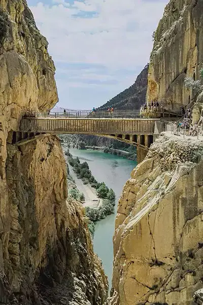Kładki Caminito del Rey w Maladze, wycieczka wynajętym samochodem
